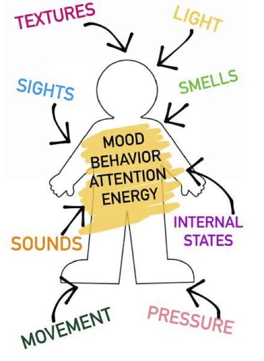 Types of sensory processing in children
